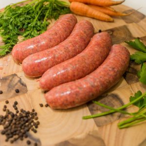 Organic Beef Herb & Garlic - Home Delivered