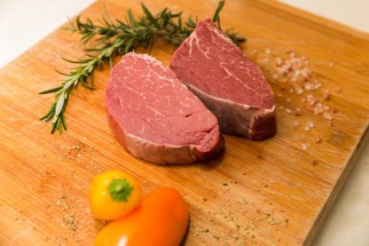 Organic Beef Eye Fillet Steak - Melbourne Home Delivery.