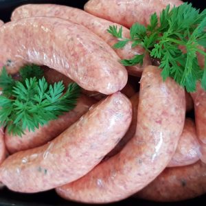 Organic Lamb Sausages - Home Delivered.