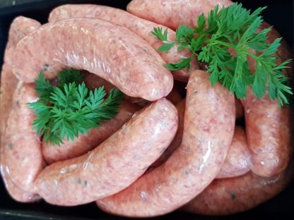 Organic Lamb Sausages - Home Delivered.