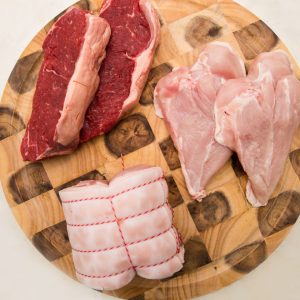 Meat Platter 1 - Organic Beef, Lamb, Pork & Free Range Chicken - Melbourne Home Delivery.