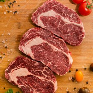 Organic Beef Scotch Fillet Steak - Melbourne Home Delivery.